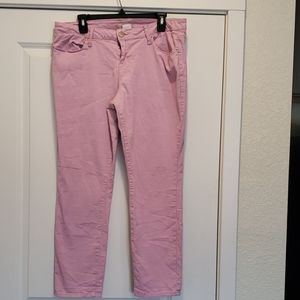 Pink jeans